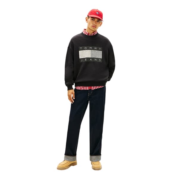 Tommy Jeans Herr Monokrom Tröja
