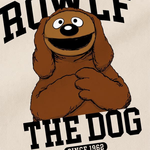 Muppetit Collegic Rowlf The Dog -kangaskassi