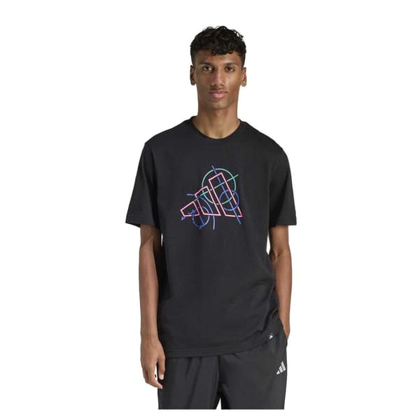 Adidas Herr Abstrakt T-shirt