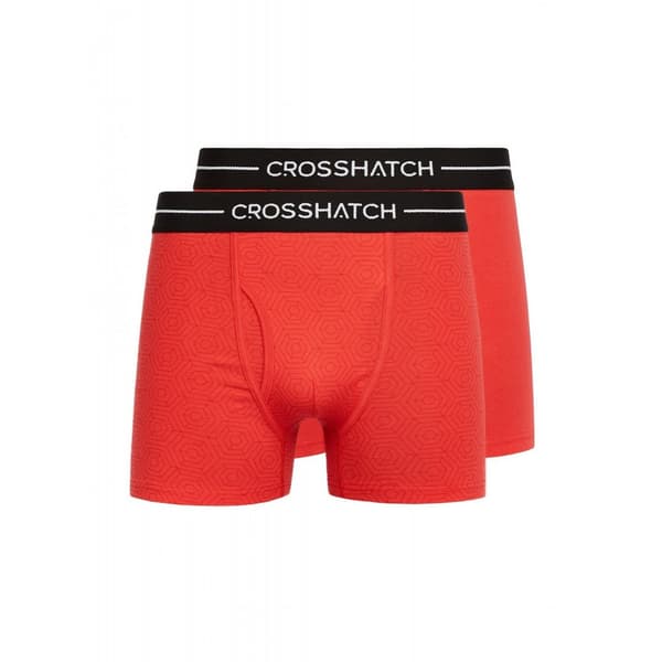 Crosshatch Hexter Boxershorts för män (2-pack)