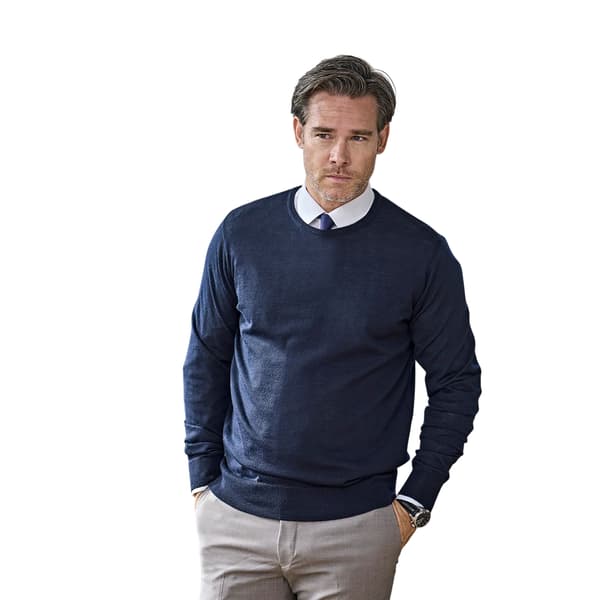 Tee Jays Mens Plain Crew Neck Sweatshirt