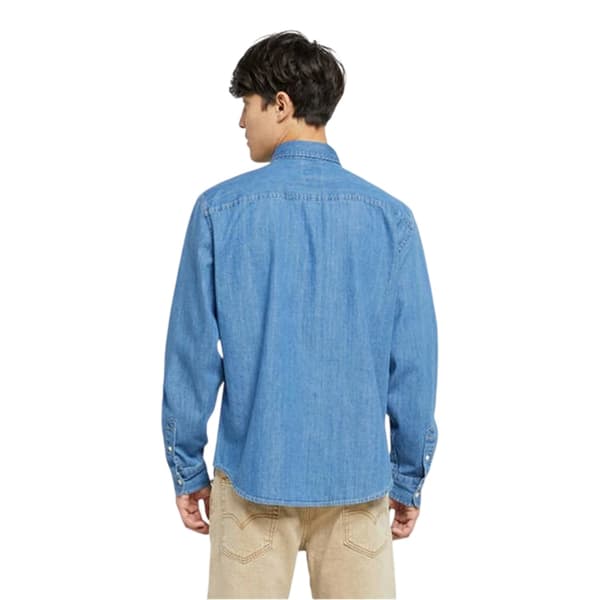 Levis Mens Authentic Denim Button-Down Shirt