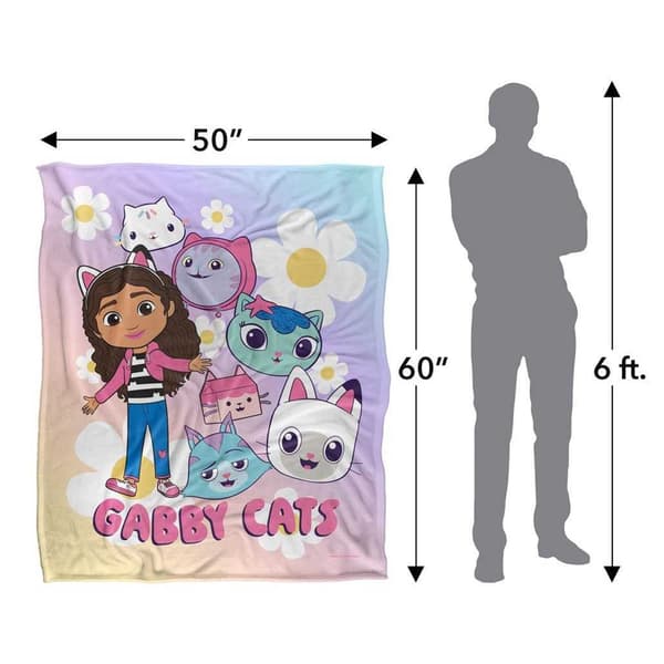 Gabby´s Dollhouse Silky Rainbow Supersoft -peitto