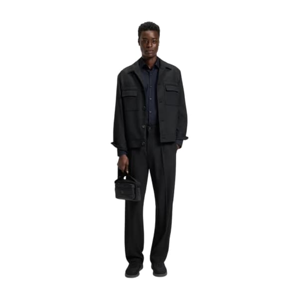 Hugo Mens Plain Long-Sleeved Shirt