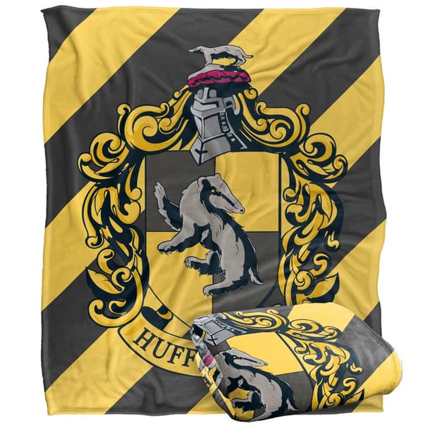 Harry Potter Hufflepuff -raidallinen peitto