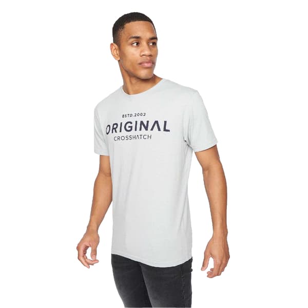 Crosshatch Herr Wester Tryckt T-shirt (5-pack)