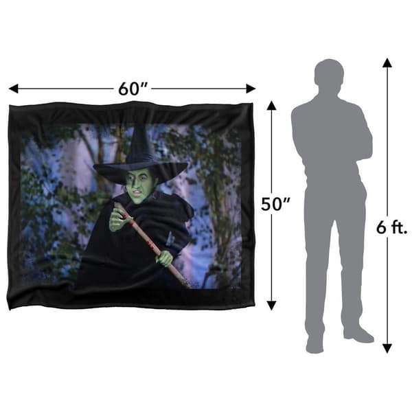 The Wizard Of Oz Wicked Witch Plotting Blanket