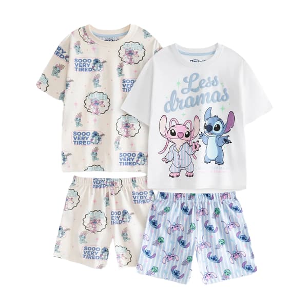 Lilo & Stitch Flickor Mindre Dramas Korta Pyjamas Set (2-pack)