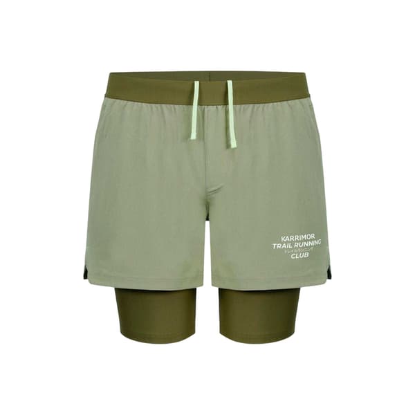 Karrimor Performance 2-i-1 Löparshorts för Herr