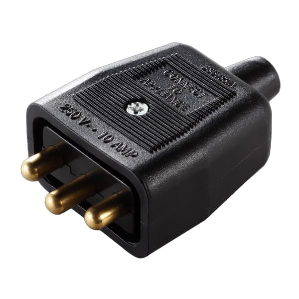 Masterplug kestävä ei-käännettävä liitin