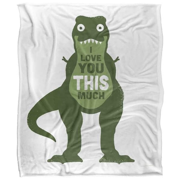 David Olenick Amourosaurus Silkesmjuk Filt