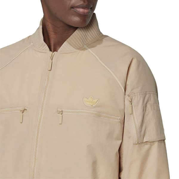 Adidas Dam Trattkrage Kort Bomberjacka