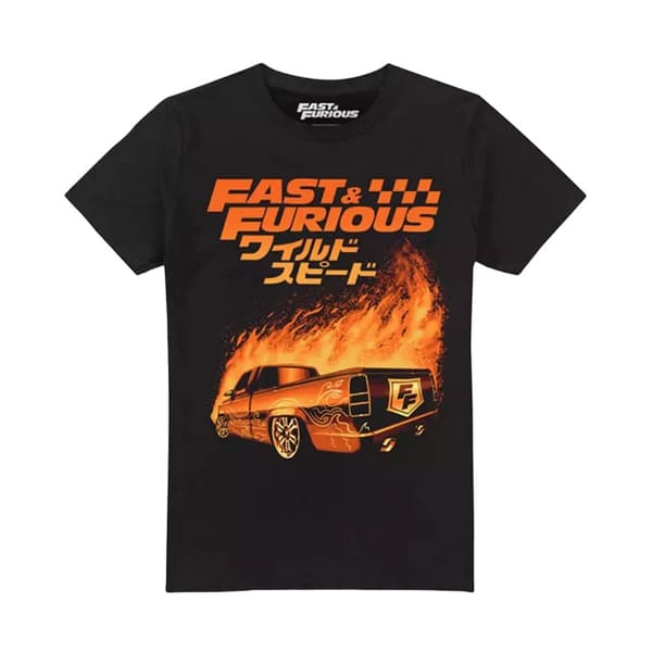Fast & Furious Miesten Fire T-paita