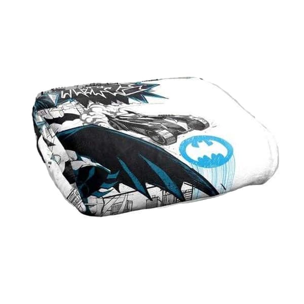 Batman Kanji Running Soft Touch Blanket