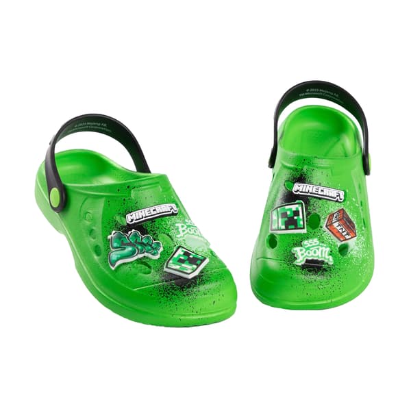 Minecraft Pojkar Boom Creeper TNT Träskor