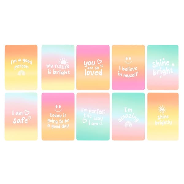 Something Different Mindful Moments Affirmationskort (10-pack)