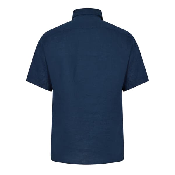 Timberland Mens Mill Brook Linen Collared Button-Down Shirt