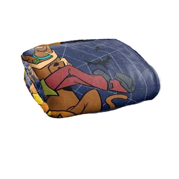 Scooby Doo Shaggy Spooky Pumpkin Soft Touch Blanket