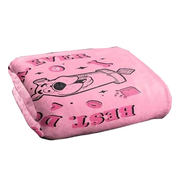 Scooby Doo Best Dog Mom Ever Soft Touch Blanket