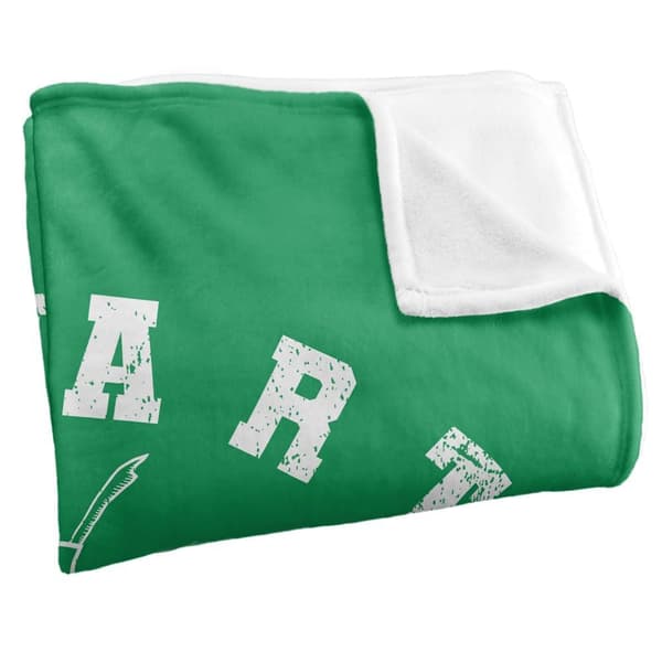 Harry Potter Quidditch Slytherin Soft Touch Blanket