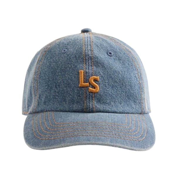 Levis Monogram Denim Baseball-lippis
