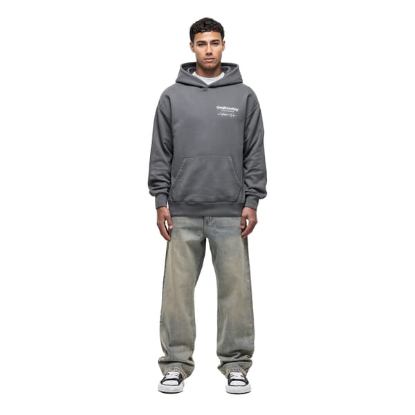 Good For Nothing Herr Cult Graphic Pull Over Oversized Hoodie