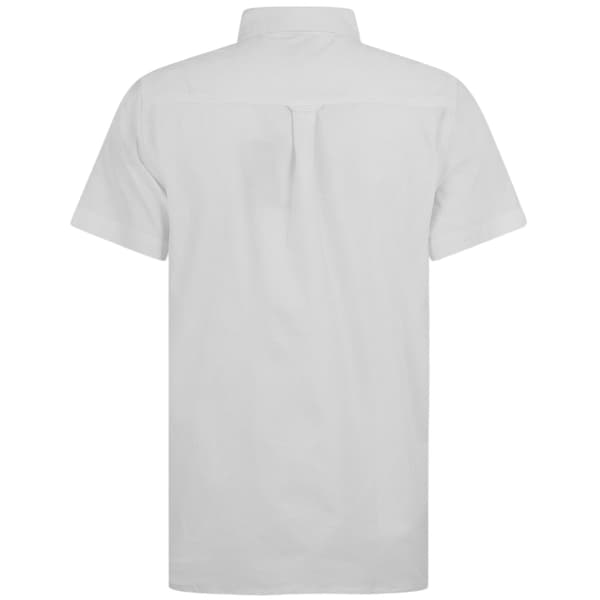 Bench Mens Plain Logo Short-Sleeved Shirt