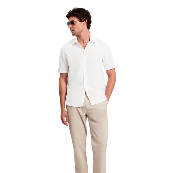 Ted Baker Mens Baker Regular Short-Sleeved Shirt