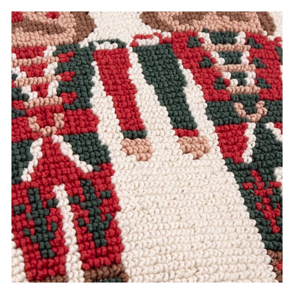 Furn Tufted Nutcracker Christmas Cushion Cover