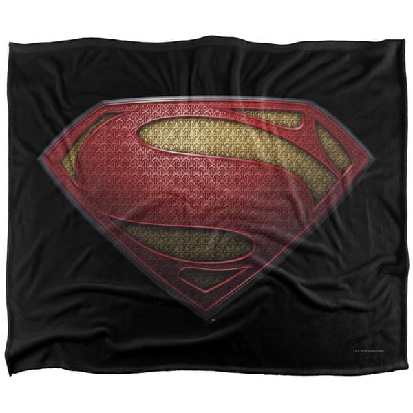 Superman 3D Logo Blanket