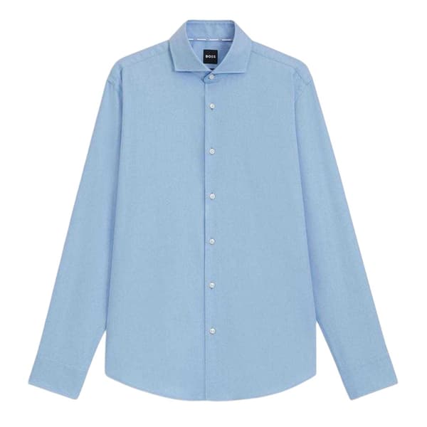 Boss Mens Joe Spread Collar Regular Formal Shirt