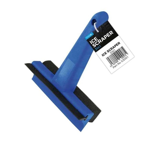 JRP Rubber 3 in 1 Car Ice Scraper