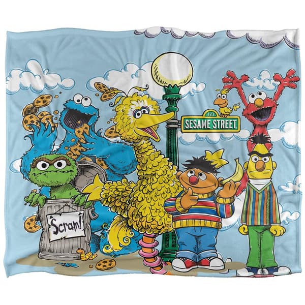 Sesame Street Retro Blanket