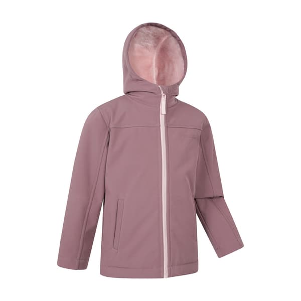 Mountain Warehouse Childrens/Kids Arctic Borg Lined Soft Shell Jacket