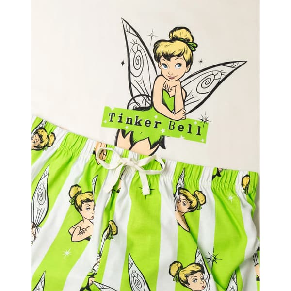 Tinkerbell naisten lyhythihainen pitkä pyjamasetti