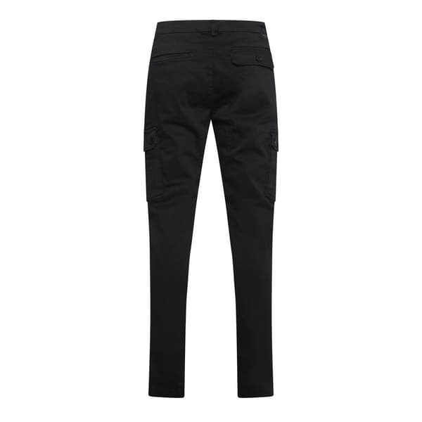 Replay Herrbyxor i bomullsdenim, smala cargobyxor
