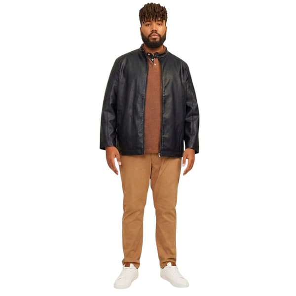 Jack And Jones Herr PU Plus Bikerjacka