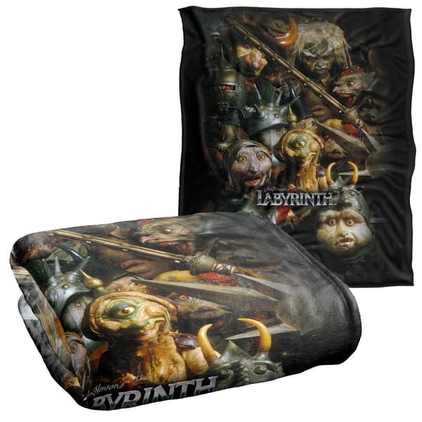 Labyrinth Gaggle Of Goblins Silky Supersoft Blanket