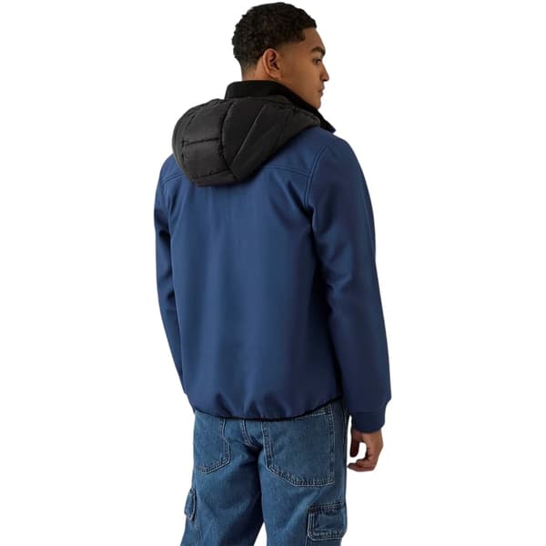 Reebok Mens Plain Ribbed Cuff Raincoat