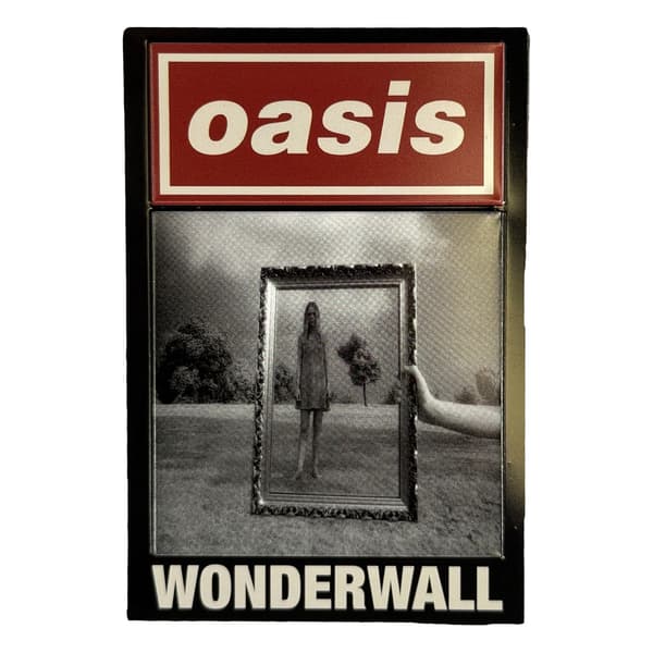 Oasis Wonderwall Single Kylskåpsmagnet
