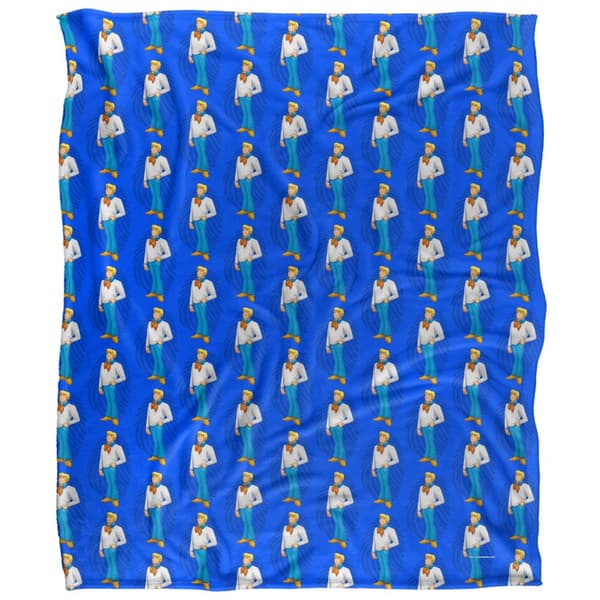 Scooby Doo All-Over Print Fred Blanket