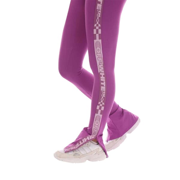 Off White Dam/Dam Logotyp Rand Smala Leggings
