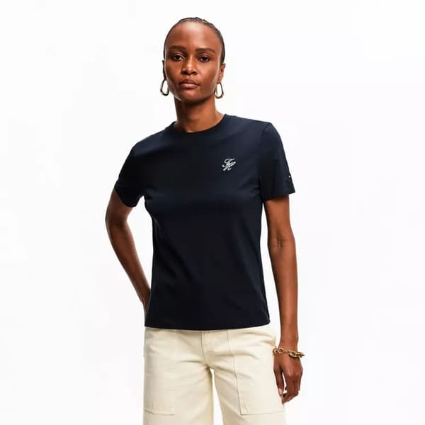 Tommy Hilfiger Dam Script Logo T-shirt