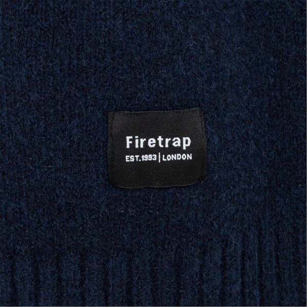 Firetrap Ärmlös Tröja med Rund Hals för Herr