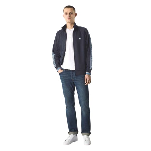 Pretty Green Herr Eclipse Paisley Tejpade Raglan Träningströja
