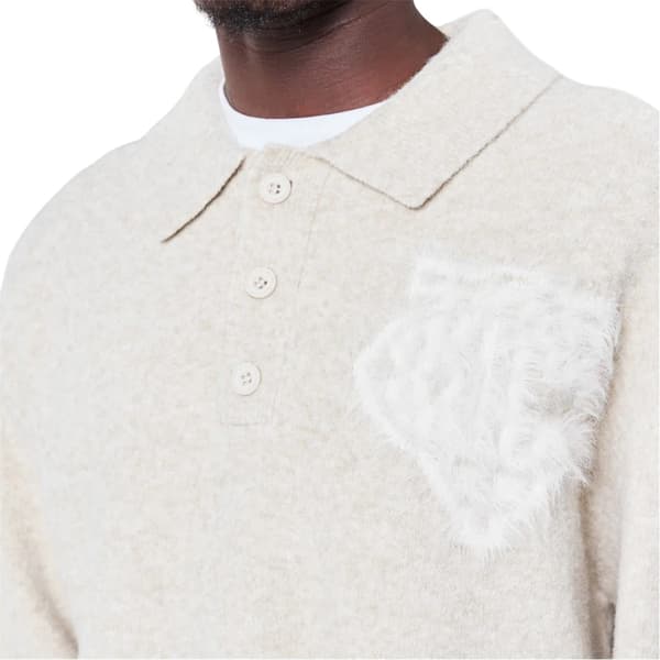 Couture Herr Fluffig Topp med Avslappnad Passform