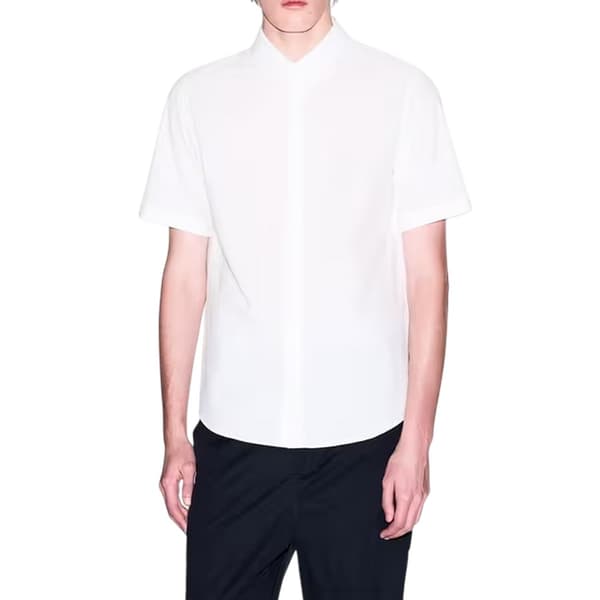 Armani Exchange Mens Point Collar Regular Shirt