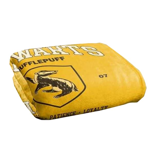 Harry Potter Hogwarts Alumni Hufflepuff Blanket