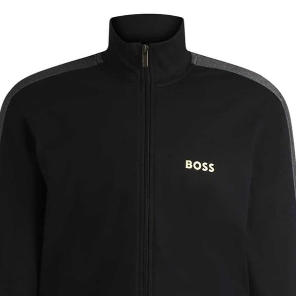 Boss Herr Mock Neck Träningsjacka