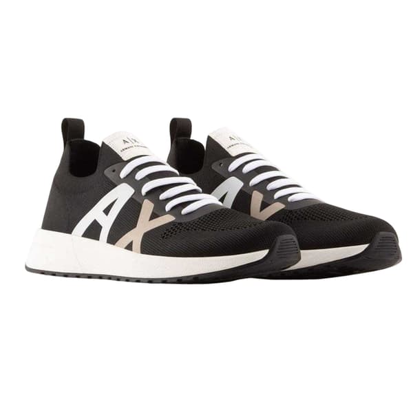 Armani Exchange Mens Logo Trainers